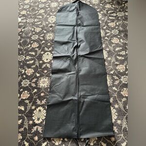 Formal Evening Dress Gown Dance Costume Black Zip Up Long Garment Bag